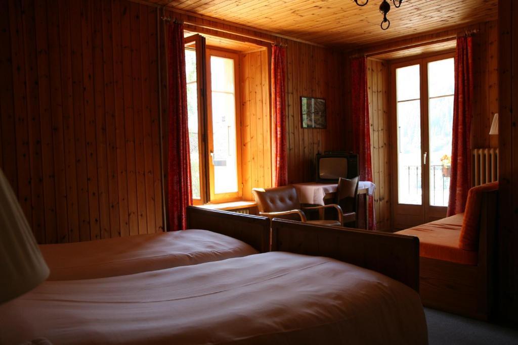 Hotel Hermitage Evolène Rum bild